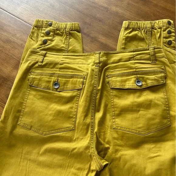 CAbi Yellow Jogger Track Pants Elastic Waist - Picture 5 of 5